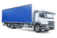 Truck Hire Comber - 26 Tonne Curtain Side Truck - Truck hire Comber